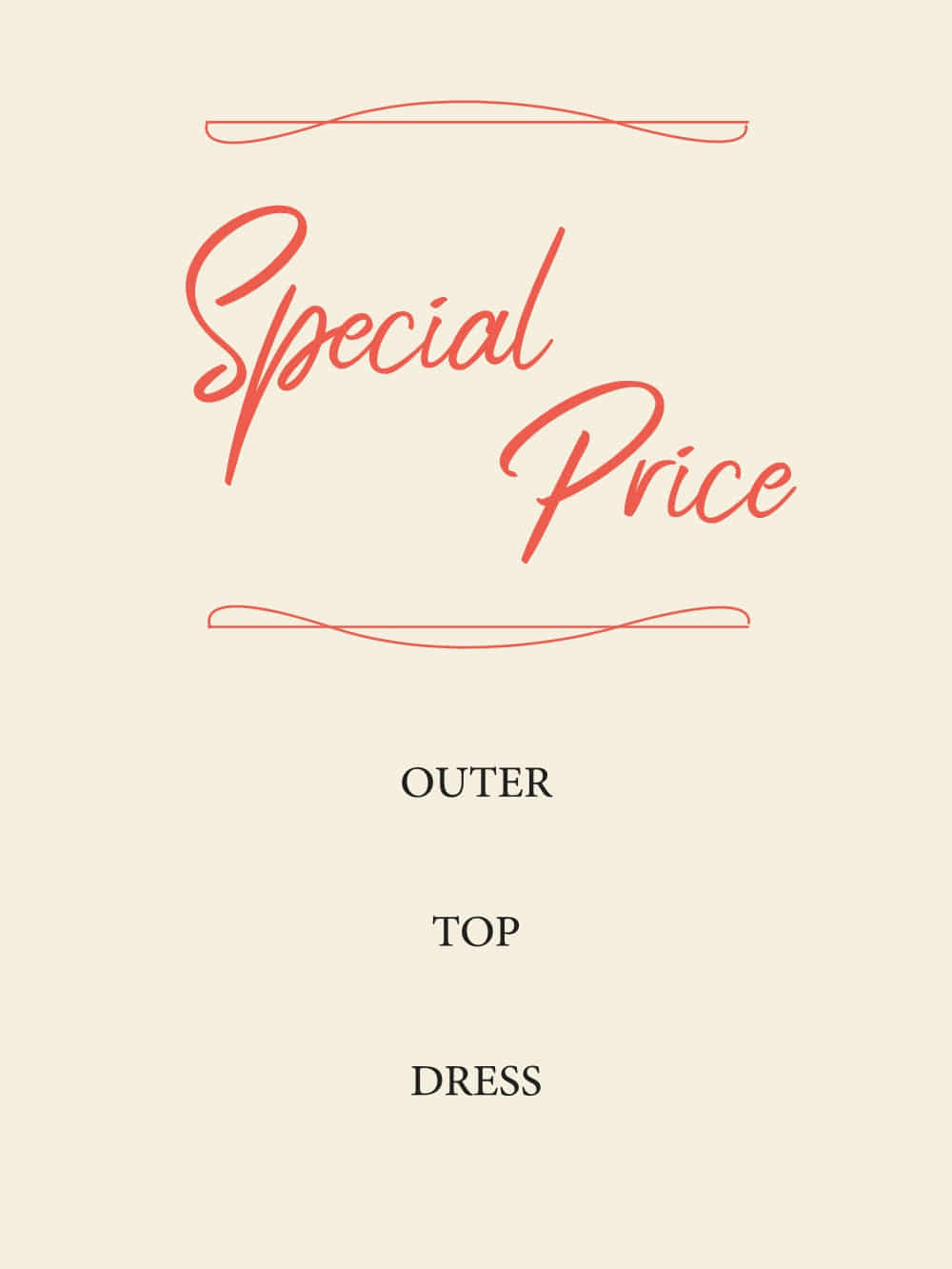 Special price - outer&amp;Top&amp;dress -